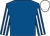 Royal blue, white striped sleeves, white cap (Mr Jaber Abdullah)