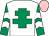 White, emerald green cross of lorraine, emerald green and white chevrons on sleeves, pink cap (Mr Laurence O'kane & Mr Paul Murphy)