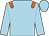 Light blue, orange epaulets (Middleham Park Racing Lxxiii)