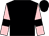 Black, pink sleeves, black armlets (Canning Downs & Partner)