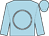 Light blue, white circle, white spot on sleeves, light blue cap (Ironhorse Racing Stable Llc)
