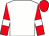 White, red sleeves, white armlets, red cap (Kenneth L & Sarah K Ramsey)