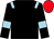 BLACK, LIGHT BLUE epaulets and armlets, RED cap (Mr Peter Timmins)