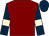 Maroon, dark blue sleeves, beige armlets, dark blue cap (Medallion Racing Next Wave J McClanaha)