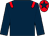 Dark blue, red epaulets, red cap, dark blue star (Michael O'Callaghan)