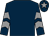 Dark blue, grey chevrons on sleeves, dark blue cap, grey star (Mrs J P E Cunningham & Mr G M Cunningham)