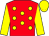 Dark green, yellow hoop, yellow cap (Denford Stud)
