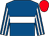 ROYAL BLUE, WHITE hoop, striped sleeves, RED cap (King Power Racing Co Ltd)