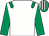 White, emerald green epaulets and sleeves, emerald green and white striped cap (Mr Khalid Bin Mishref)