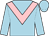Light blue, pink chevron (Ian & Christine Beard & Family)